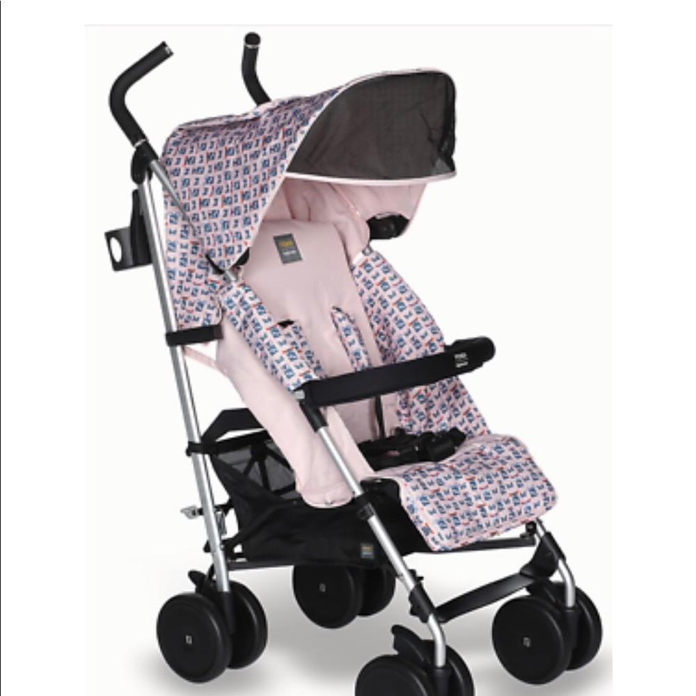Fendi Pushchair Stroller - Pink Monster pattern